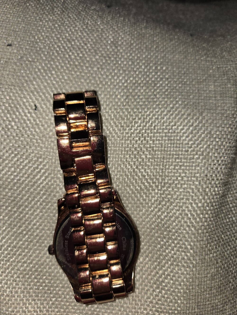 Women's Rose Gold Owl Accent Bracelet Watch - Picture 2 of 2